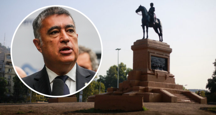 Desbordes afirma que retorno de Baquedano a Plaza Italia es una "derrota cultural" para el Gobierno