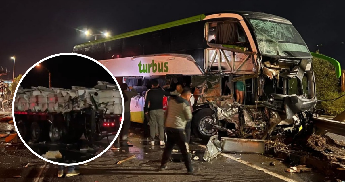 Entregan cuerpos de la pasajera y auxiliar fallecidos tras choque de Turbus con camión en La Araucanía