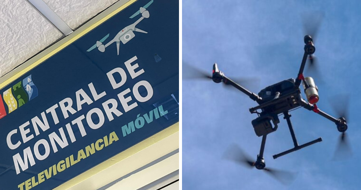 Por falta de financiamiento del Gobierno: suspenden programa de televigilancia de drones en Los Ríos
