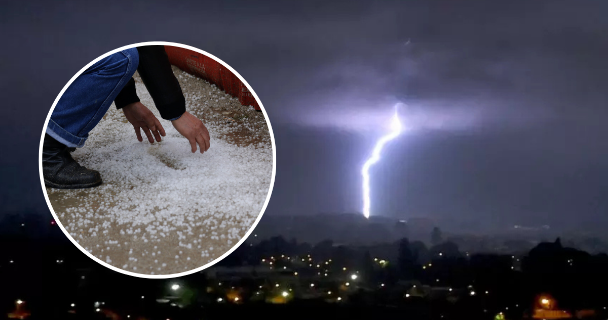 Declaran Alerta Temprana Preventiva en La Araucanía por probables tormentas eléctricas y granizo