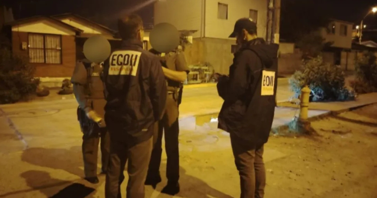 Hombre muere tras ser baleado en vía pública de Coquimbo: fue interceptado por sujetos en auto