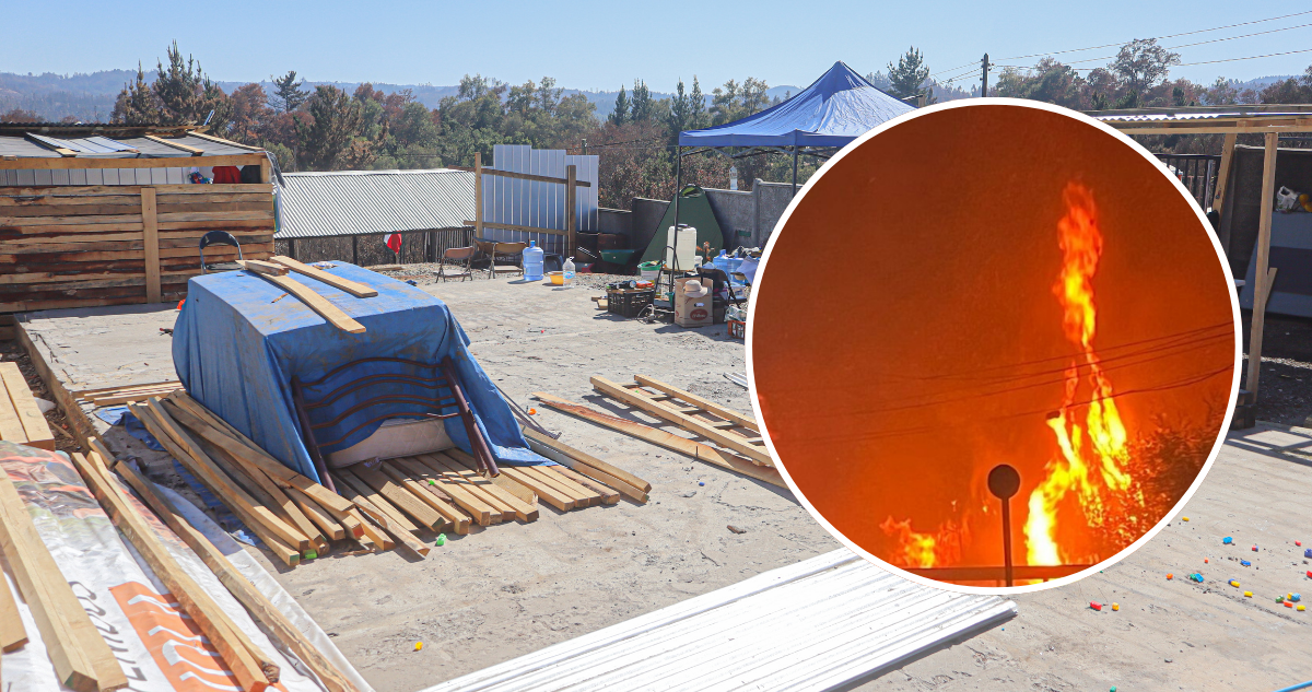 Alertan que casas donadas por influencers a damnificados por incendios estarían en zonas de riesgo