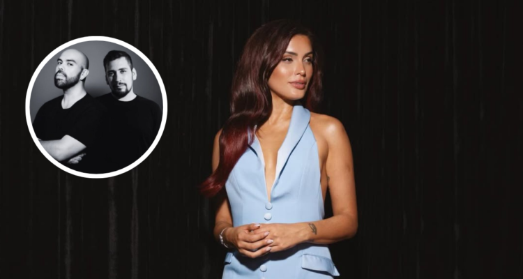 Cony Capelli y diseñadores Giovanni Risso & Bernardo Santander de GioyBer