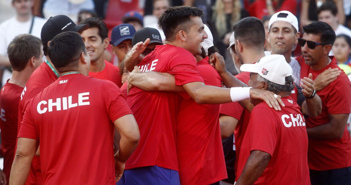 Chile recibirá a España en septiembre por Copa Davis.