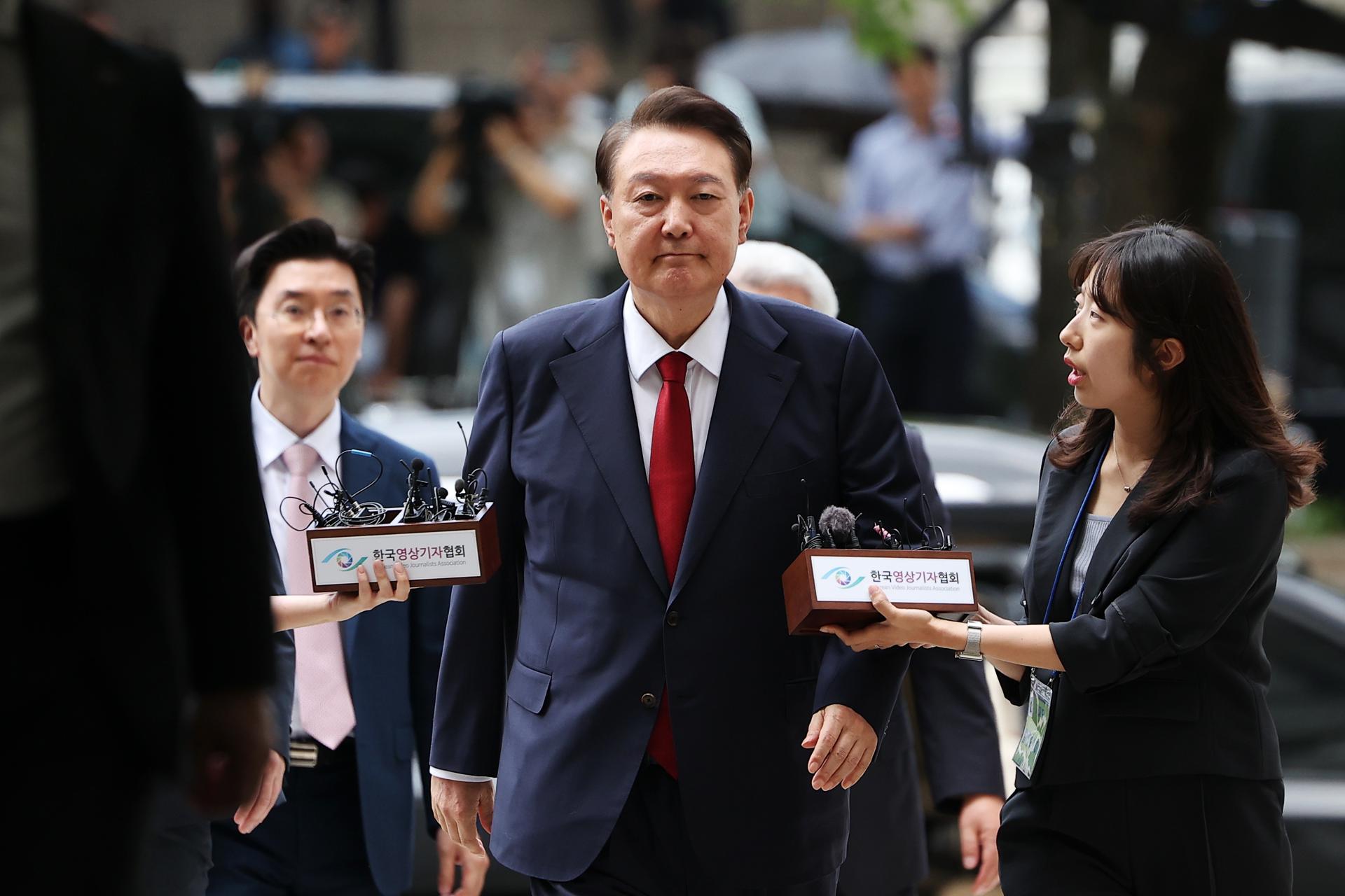 El expresidente surcoreano Yoon Suk-yeol