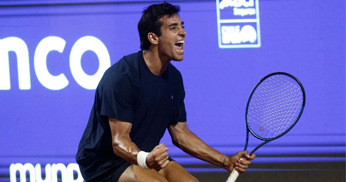 Chile Open: Cristian Garin superó a Juan Manuel Cerúndolo en la primera ronda