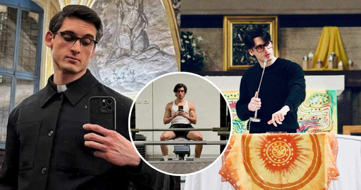 Alberto Ravagnani, el joven ‘cura influencer’ italiano que abandona la Iglesia tras ola de críticas por su “contenido fitness”