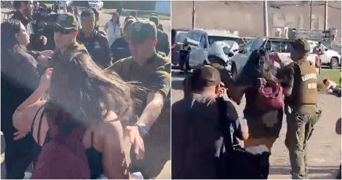 Desalojo del campamento Santa Marta en Maipú: ya hay detenidos tras enfrentamiento con Carabineros