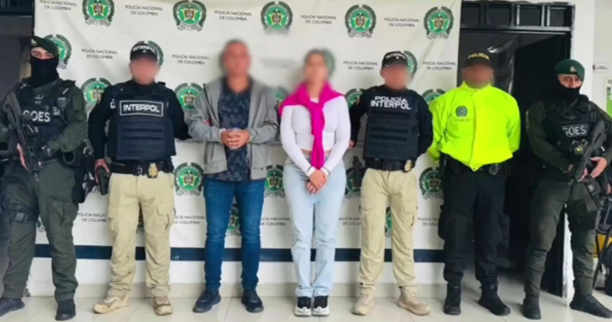 Detienen en Colombia a dos líderes de banda "La Empresa", requeridos en Chile por préstamos ilegales