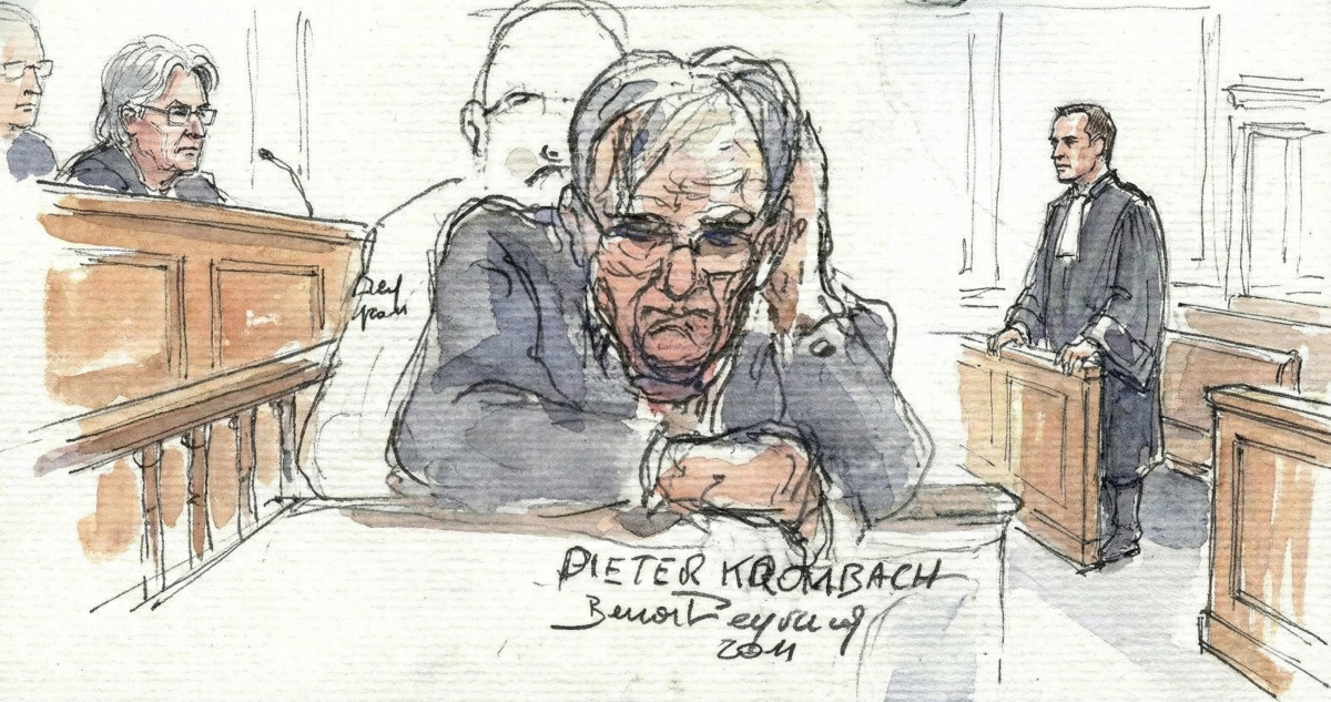 Dieter Krombach en juicio en Francia