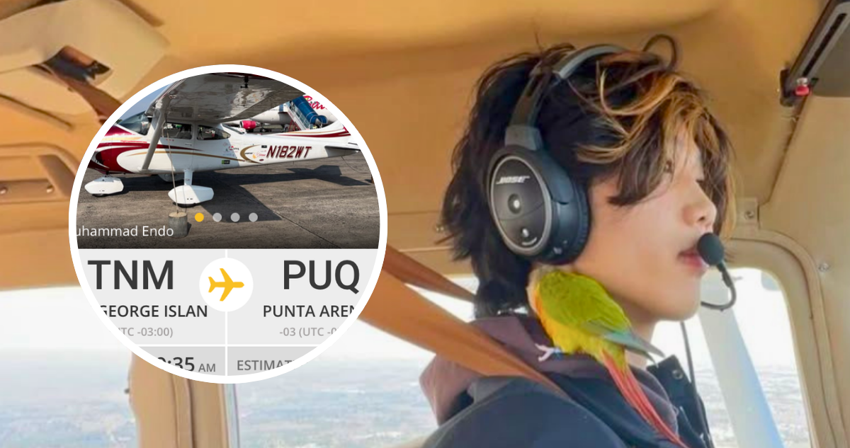 Tras 230 días, avión de Ethan Guo deja la Antártica luego de polémico aterrizaje sin autorización