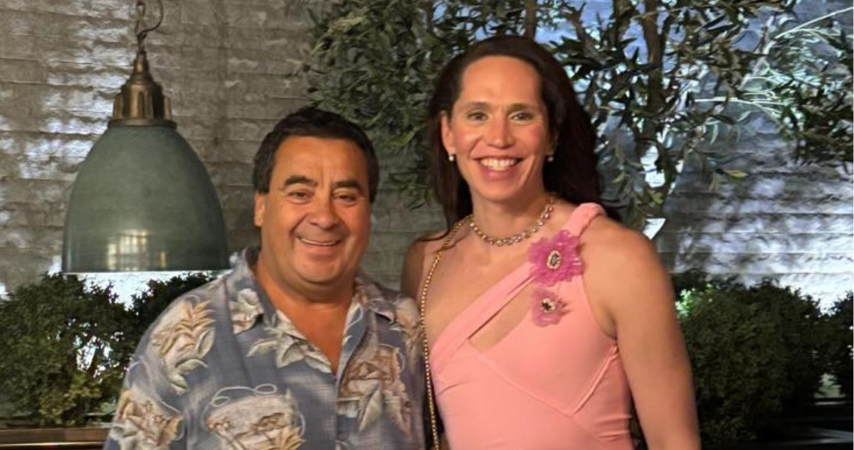 Dino Gordillo junto a Di Mondo