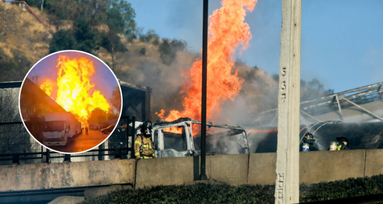 Aumentan a 5 los fallecidos por explosión de camión de gas en Renca: 17 heridos graves con quemaduras