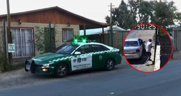 Delincuentes forzaron reja y perpetraron millonario robo a casa en Pudahuel: todo quedó grabado