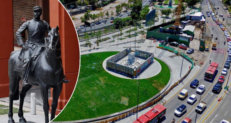 Consejo de Monumentos aprueba el retorno de estatua del general Baquedano a Plaza Italia