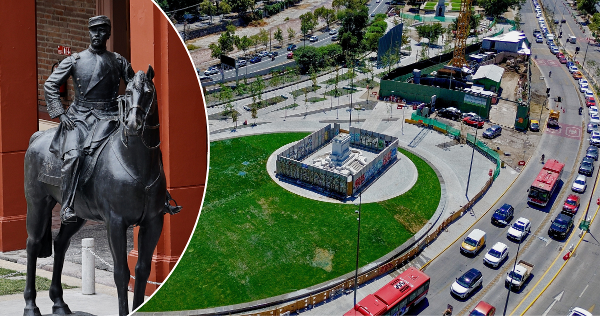Consejo de Monumentos aprueba el retorno de estatua del general Baquedano a Plaza Italia