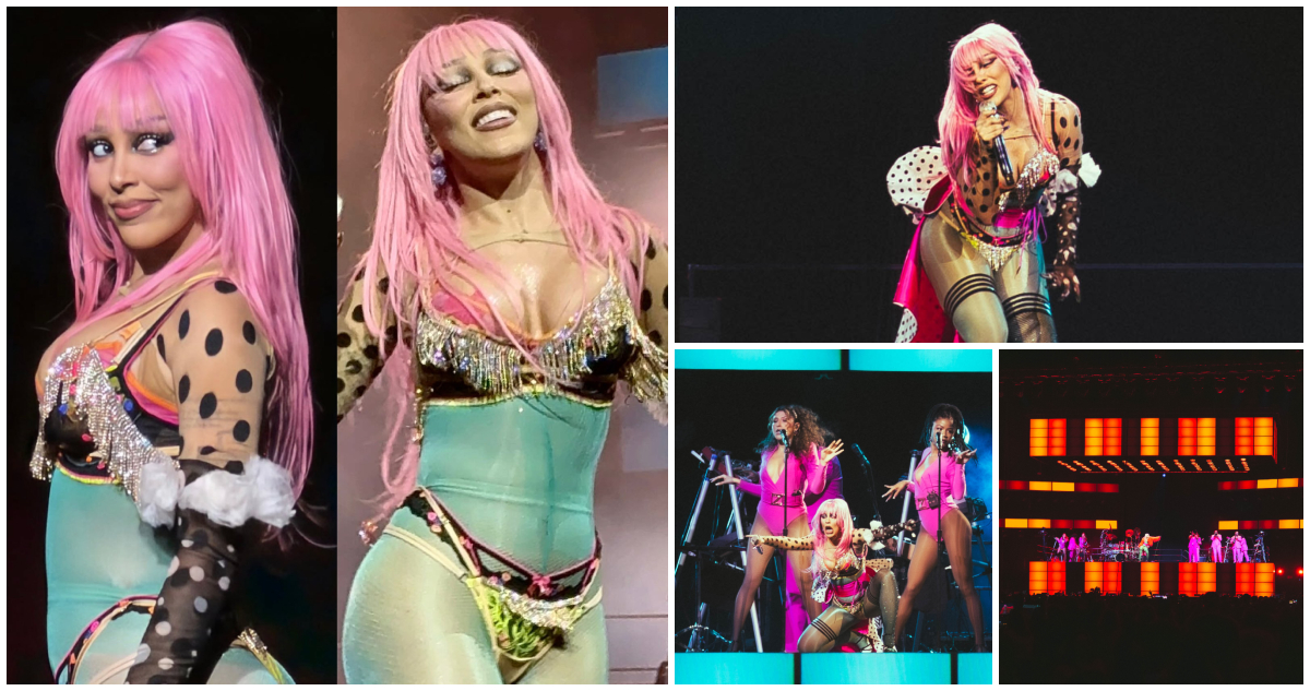 Doja Cat en Chile y en modo diva: maldijo a los agentes del ICE, derrochó hits y habló 3 veces