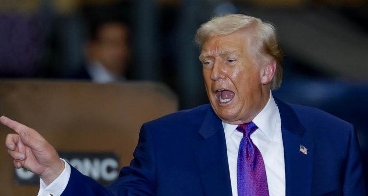 El presidente de EEUU, Donald Trump