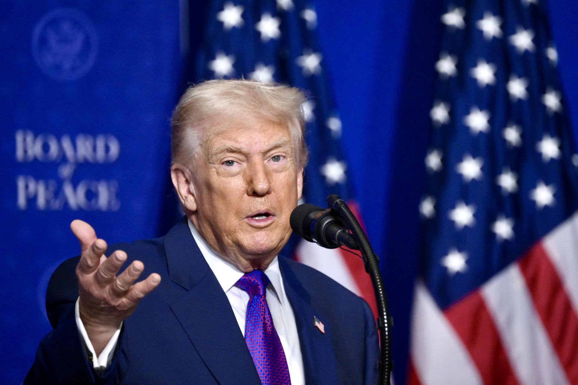 El presidente de EEUU, Donald Trump