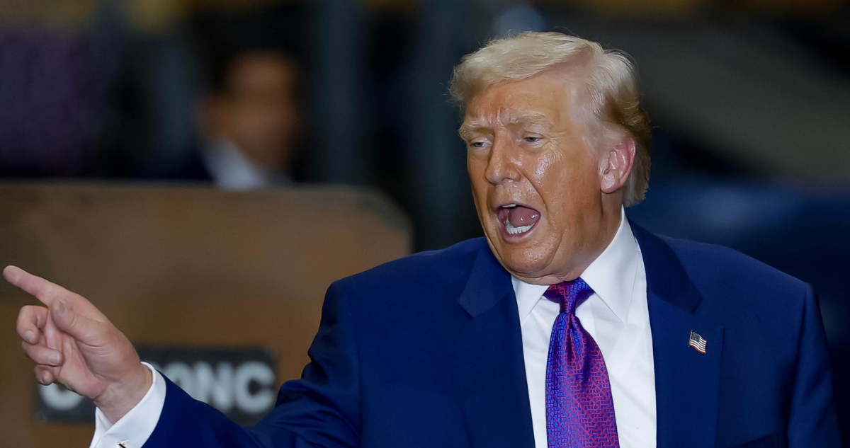El presidente de EEUU, Donald Trump