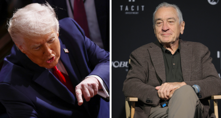 Donald Trump arremete contra Robert De Niro tras sus dichos: lo tachó de “mentalmente inestable”