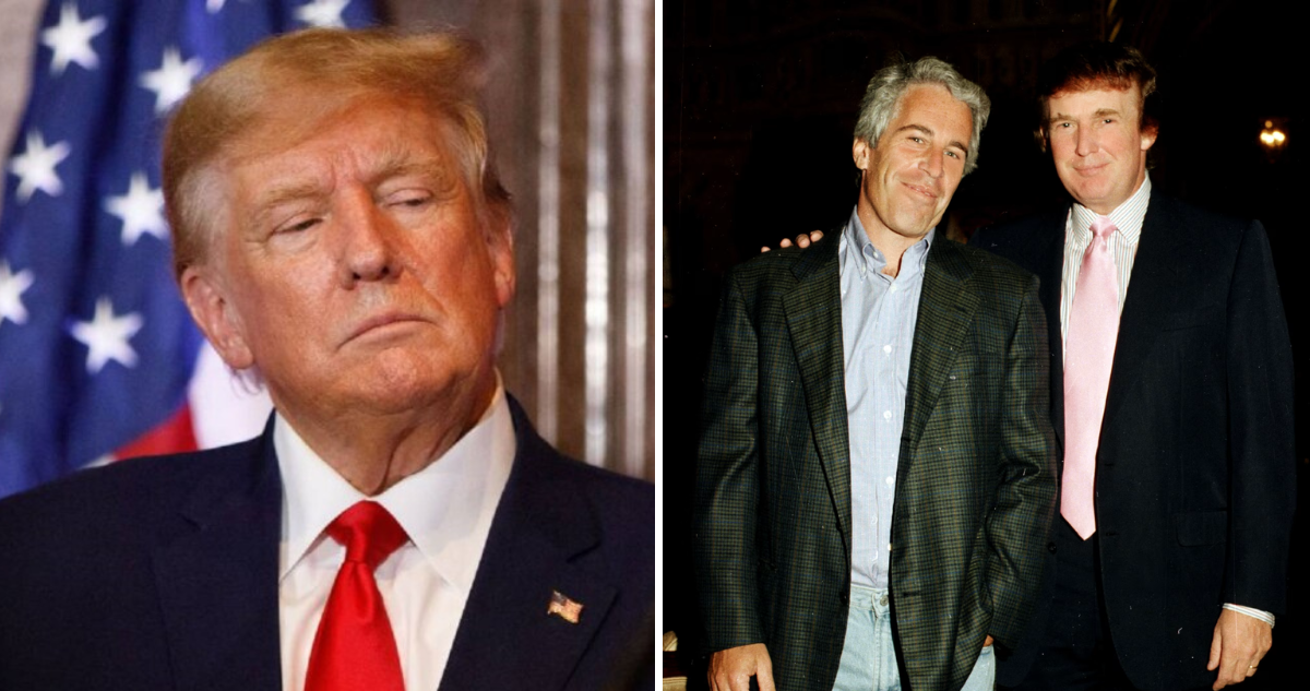 Donald Trump por Epstein