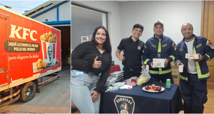 “Seguiremos apoyando”: empresa donó agua y alimentos a equipos de emergencia en incendios forestales