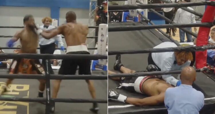 Impresionante KO en boxeo en Santo Domingo que sería el más rápido de la historia