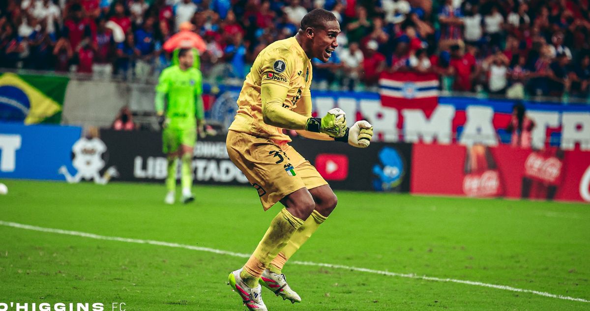 Omar Carabalí fue el héroe de O’Higgins ante Bahía por Copa Libertadores.