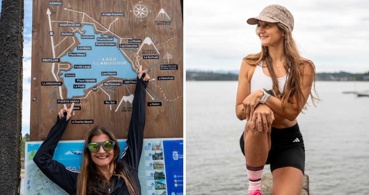Chilena Pepa Canales correrá por toda la cuenca que rodea al Lago Llanquihue.