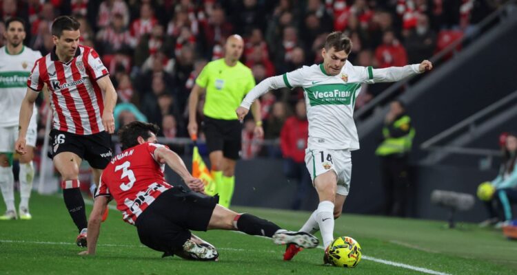 Elche con Lucas Cepeda los 90 minutos cae ante Ahtletic de Bilbao y se complica con descenso en LaLiga