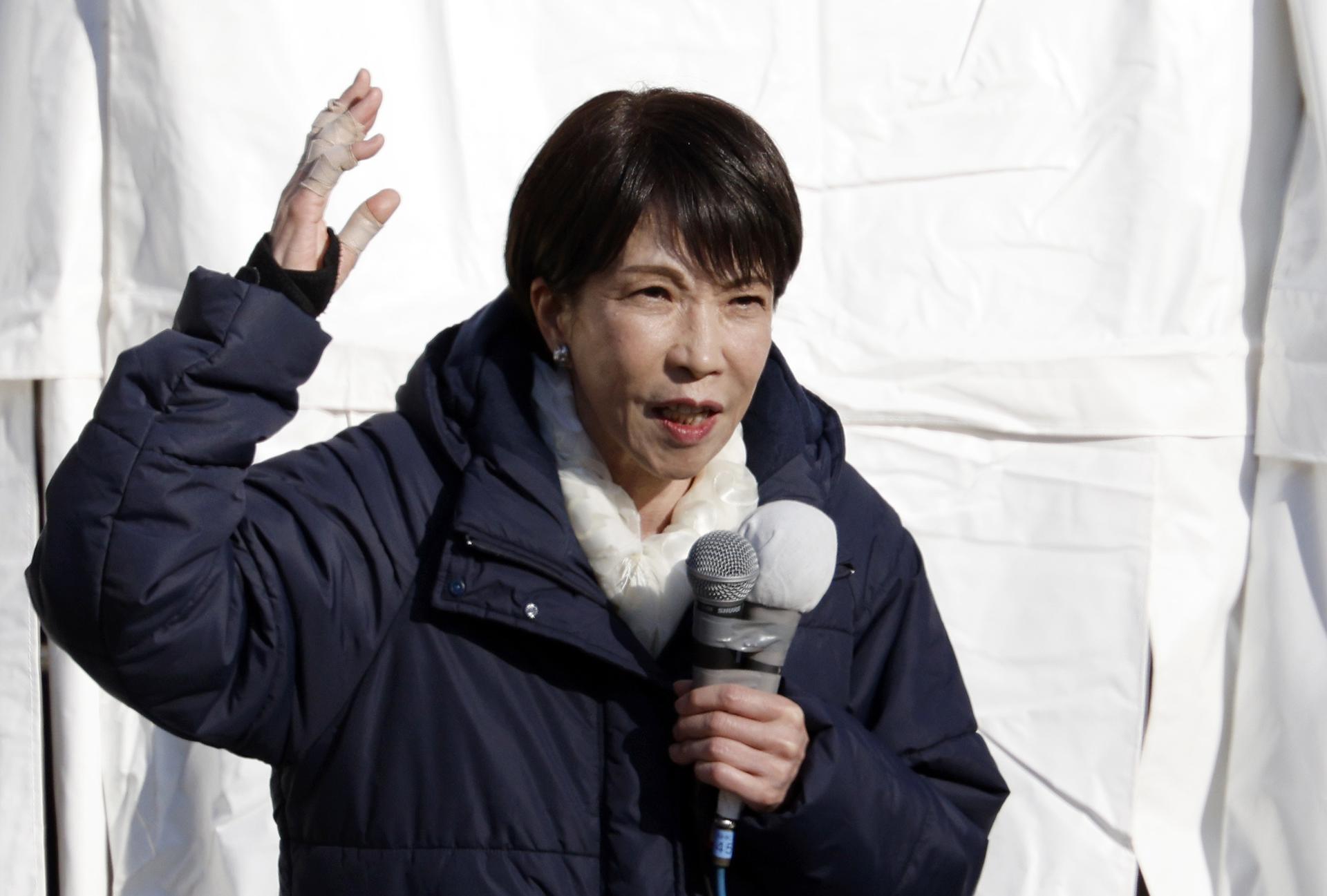 La primera ministra de Japón, Sanae Takaichi