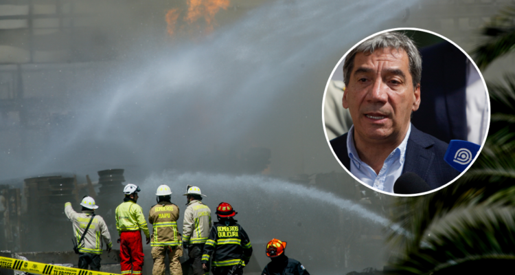 Eliminan gas de camión que explotó en la RM labores se enfocan en extinguir fuego de otro vehículo