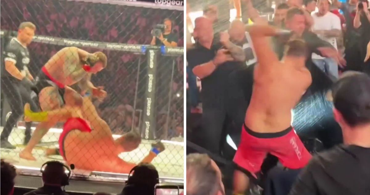 Peleador Pavol Vasko mordió oreja a rival y causó escándalo en Chequia.