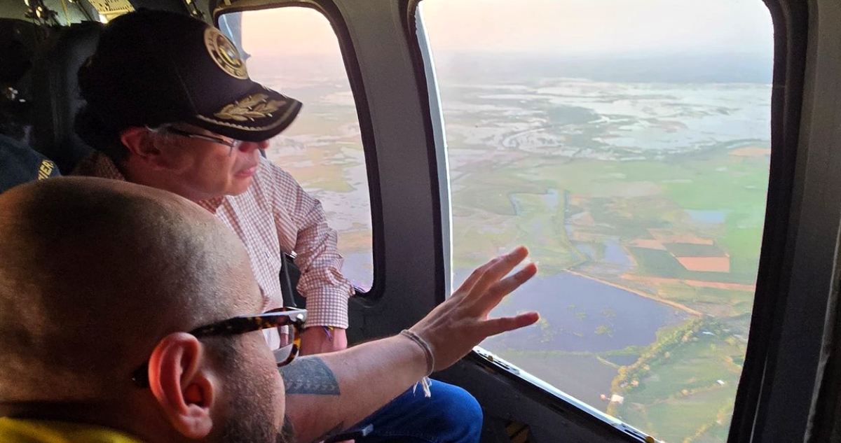 “Escapándome de que me maten”: Petro denuncia supuesto plan para atentar contra su helicóptero