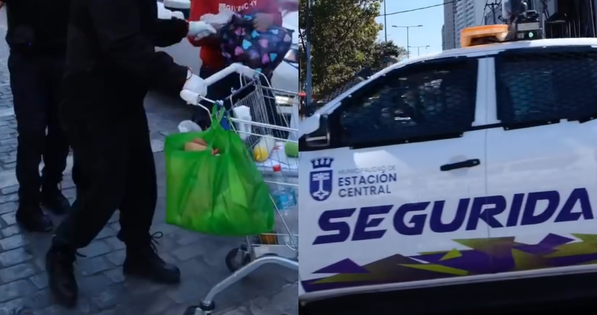 Estación Central: denuncian brutal golpiza de guardias municipales contra ambulante venezolano