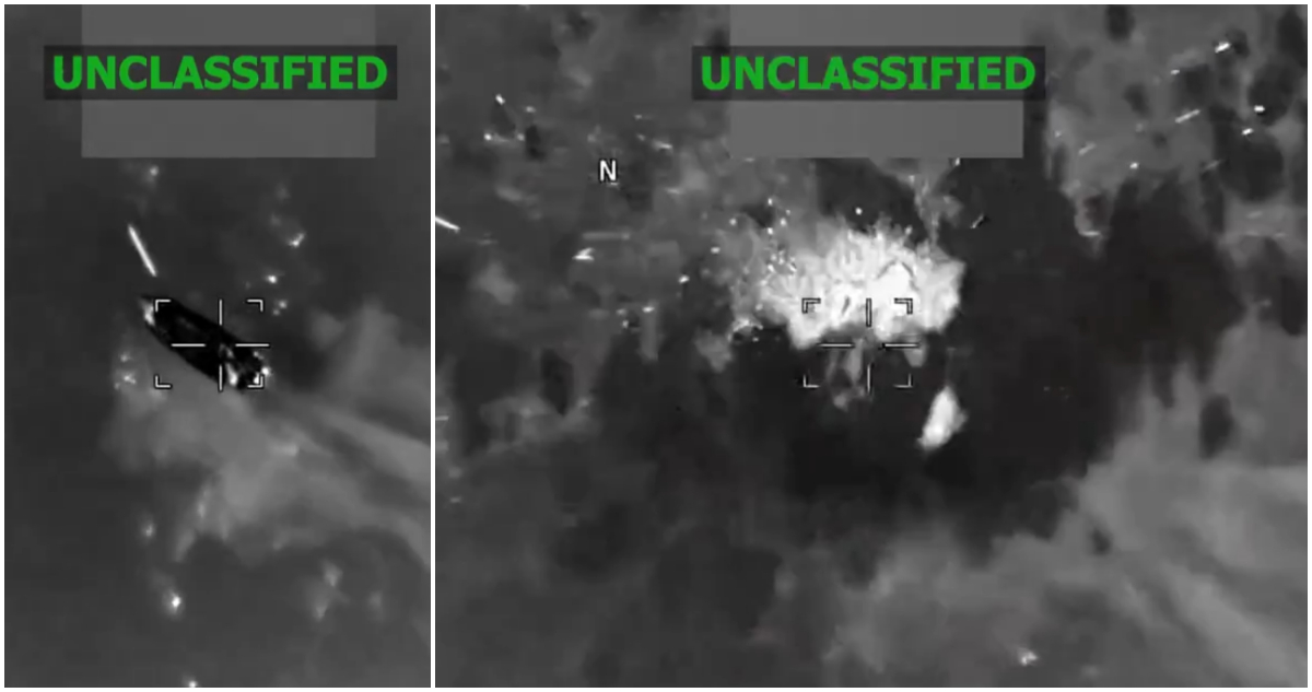 Estados Unidos destruye otra lancha en el Caribe y mata a tres tripulantes