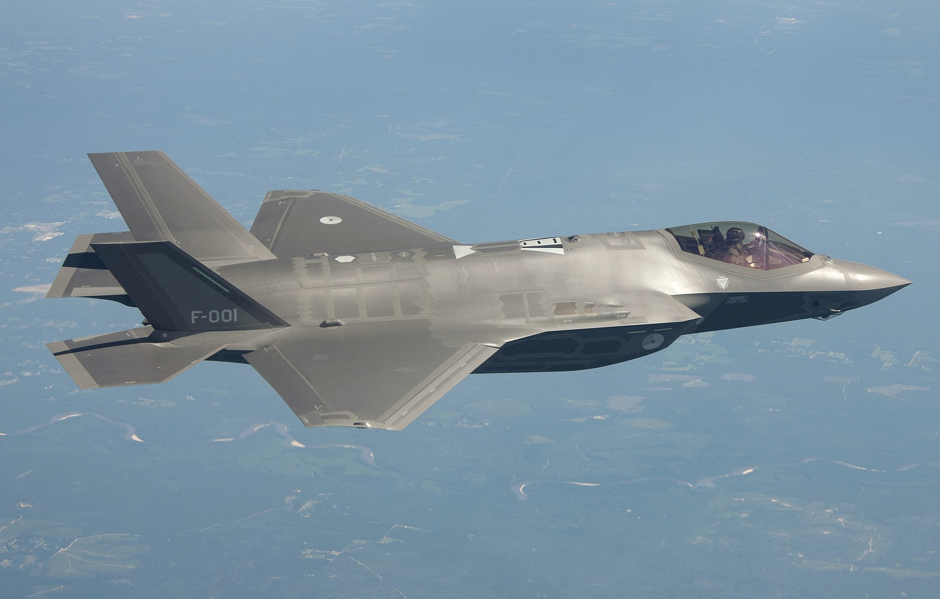 Imagen de archivo de un F-35 de Países Bajos
