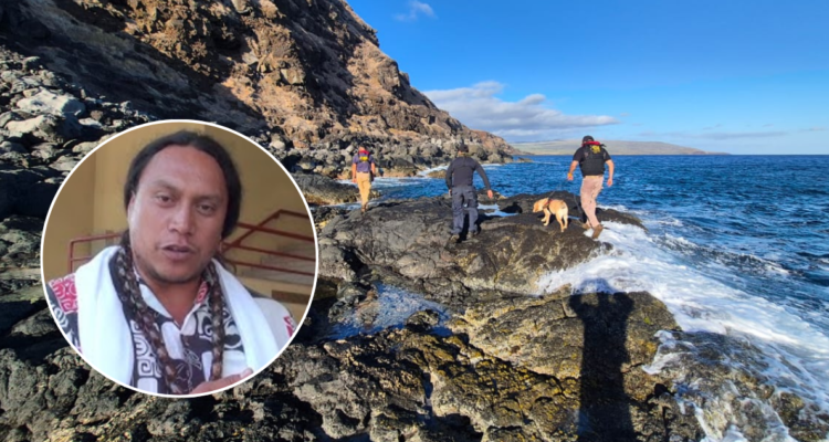 Familia de isleño desaparecido hace casi un mes en Rapa Nui afirma que operativo de búsqueda se amplió