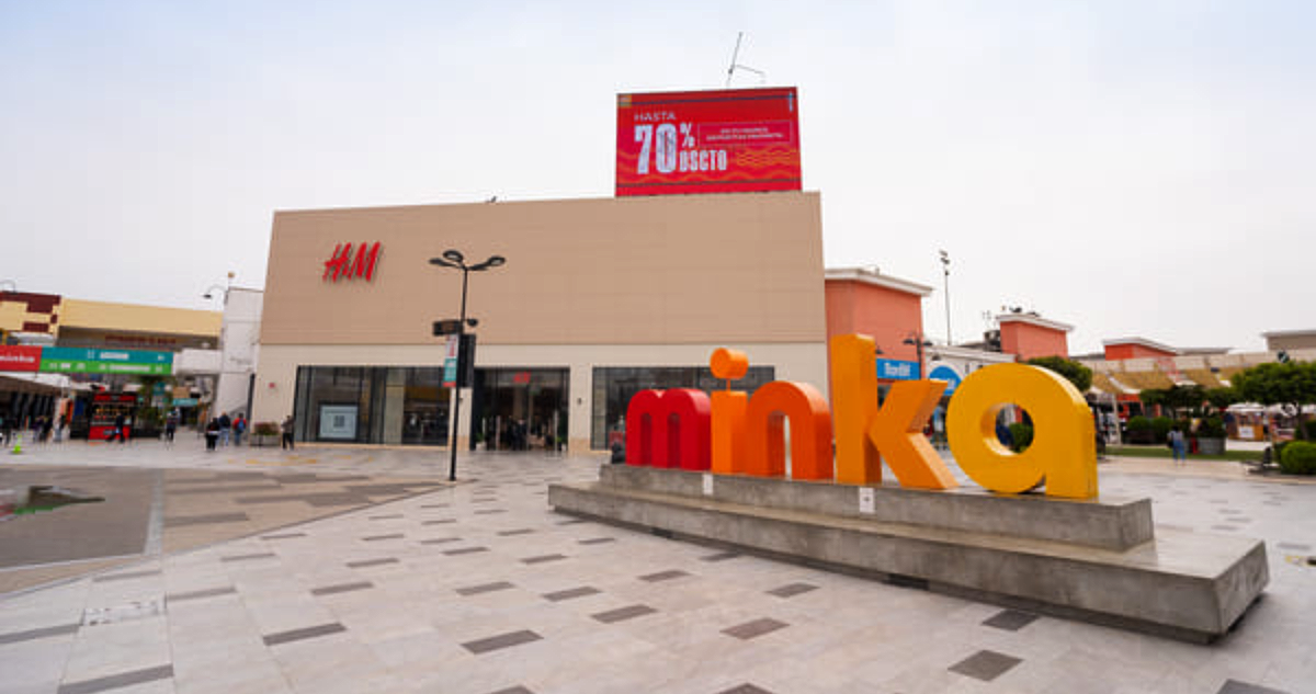 Centro comercial Minka en Perú, parte de las inversiones de Parque Arauco en dicho país.