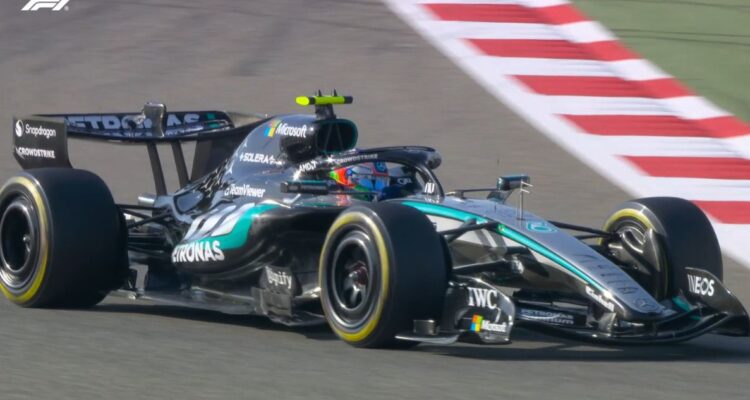 Kimi Antonelli y Mercedes siguen dominando en test de la Fórmula 1 en Baréin.