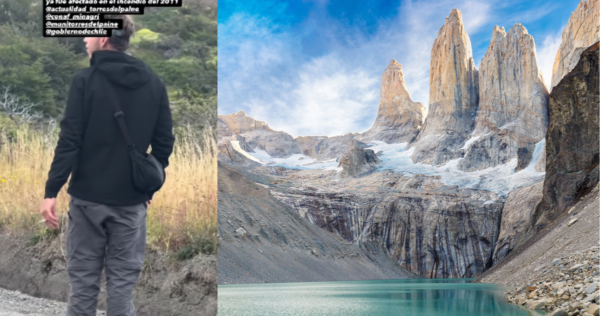 Israelí que encendió cigarro en Torres del Paine deberá pagar $2 millones a Bomberos: es segundo caso