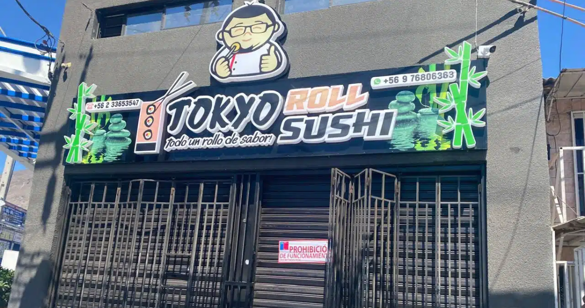 Prohíben funcionamiento de local de sushi en Antofagasta tras fiscalización por brote de salmonela