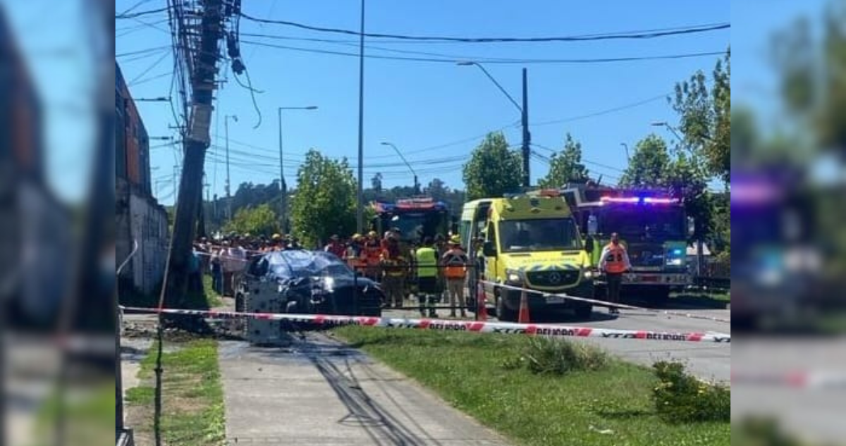 Revelan que fallecido en accidente en Coronel era copiloto y tenía 17 años