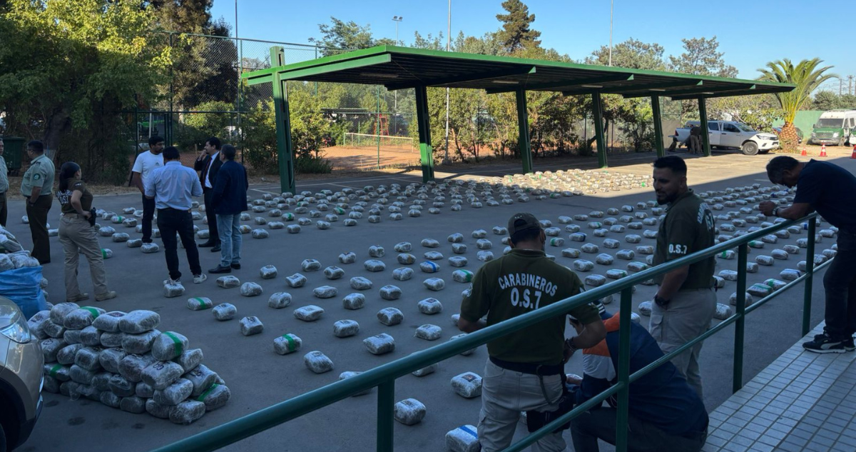 Tres extranjeros en prisión preventiva y 900 kilos de droga incautada de control policial en Nogales