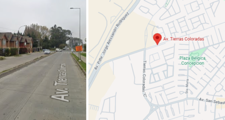 Este jueves inicia cambio de sentido de tránsito en avenida Tierras Coloradas en Concepción