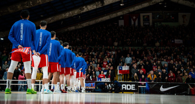 Foto de La Roja del Basket en Valdivia 2026