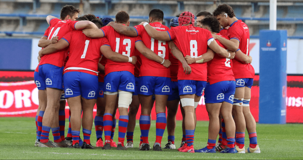 Foto de Los Cóndores en la web de ChileRugby