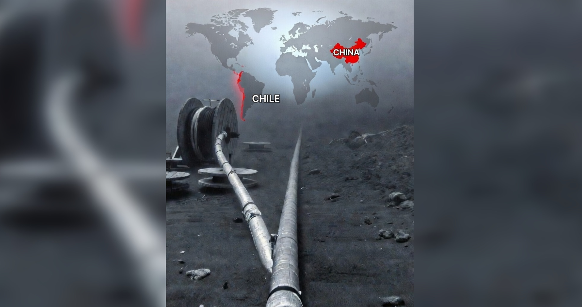 El cable submarino que potenciaría telecomunicaciones Chile-China y que para EEUU vulnera la seguridad