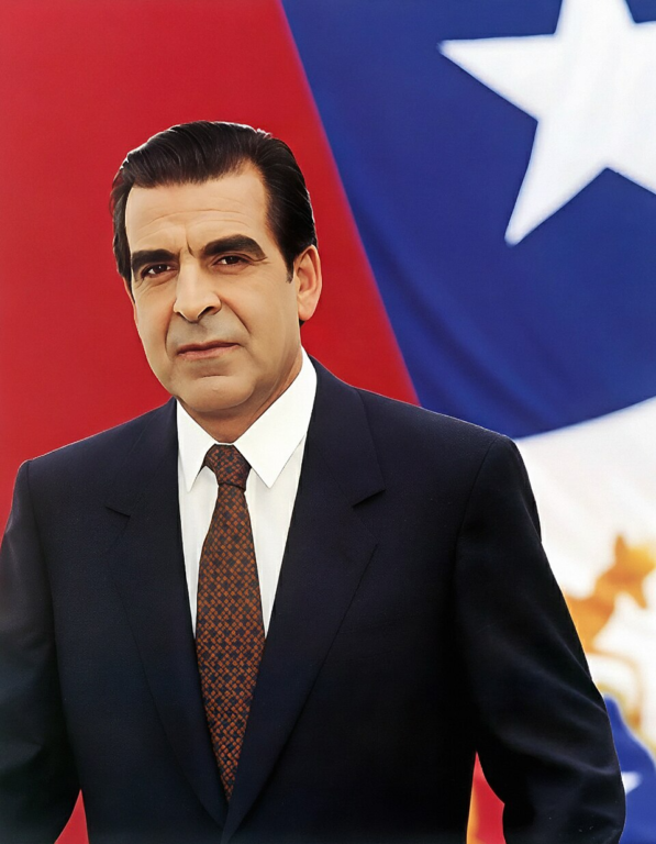 Retrato presidencial de Eduardo Frei, 1994.